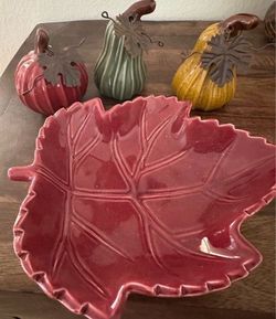 4 Piece Fall Decor