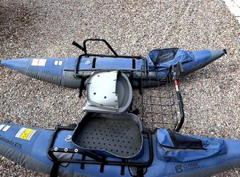 Classic Accessories Colorado XTS 9ft Inflatable Pontoon Fishing Boat