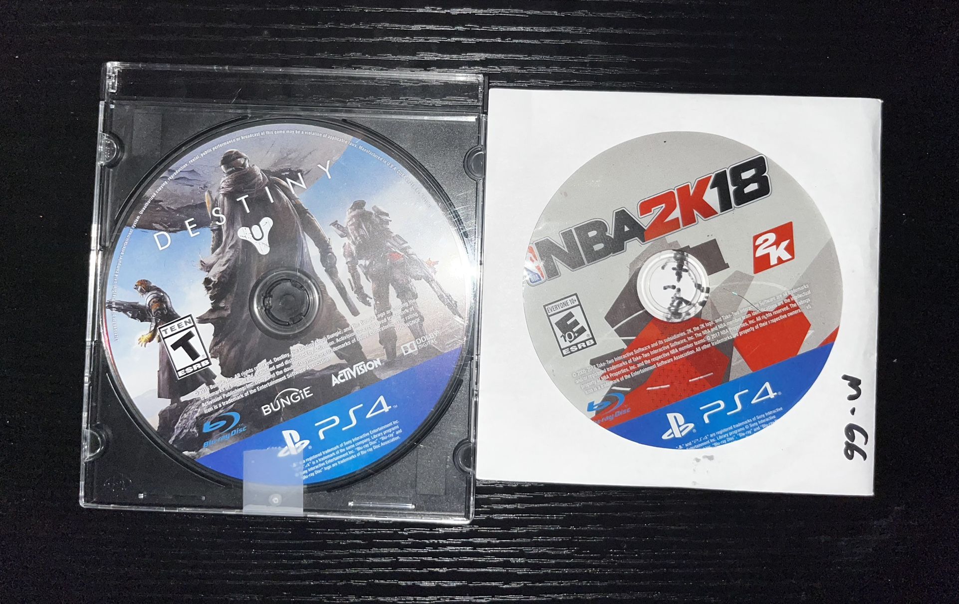 PS4 Destiny & NBA2K18 Bundle