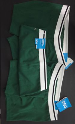 DSG Momentum Girls M Green Athletic under shorts Elastic Waist Stretch 3" Inseam