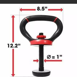 ADJUSTABLE KETTLEBELL HANDLE KIT