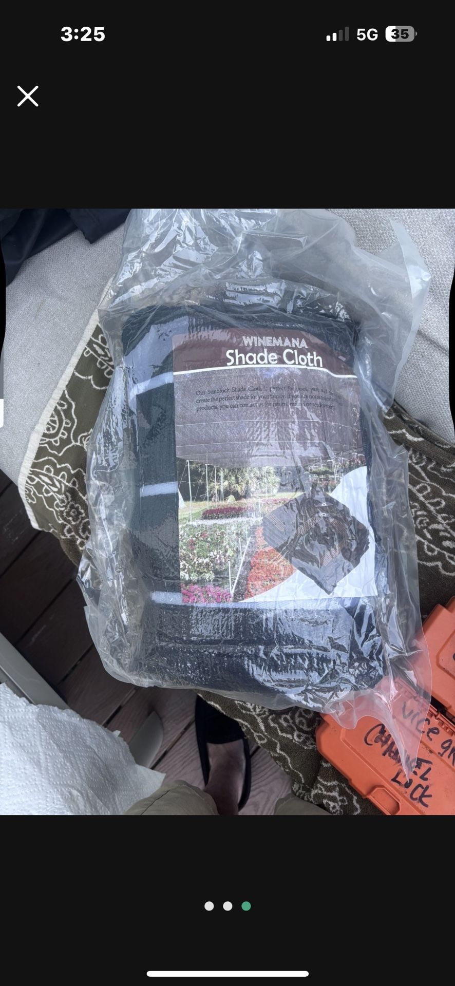 Brand New Shade Tarp Cover