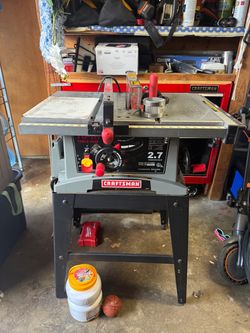 CRAFTSMAN  10INCH 2 . 7 TABLE SAW