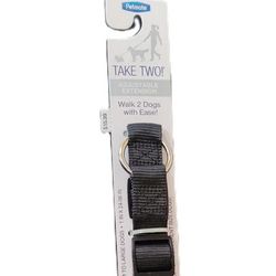 Petmate Take Two DUAL DOG Adjustable Extension 1" W x 24-36"L. For Med To Large