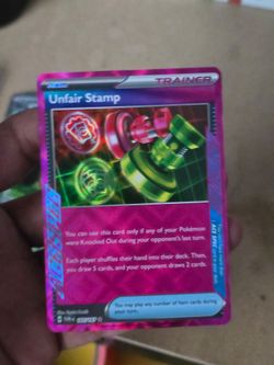 Unfair stamp