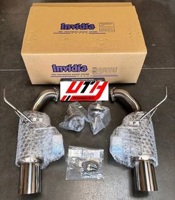 INVIDIA N1 GT Dual Stainless Tip Axle Back Exhaust for Subaru WRX 22-26 VB