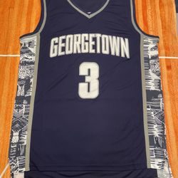 Allen Iverson #3 Georgetown Hoyas Jersey 