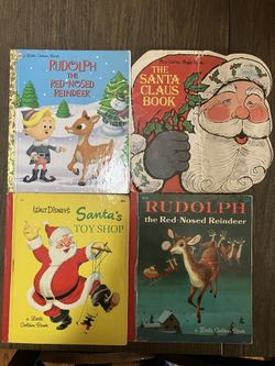 Vintage Christmas Golden Books (4)