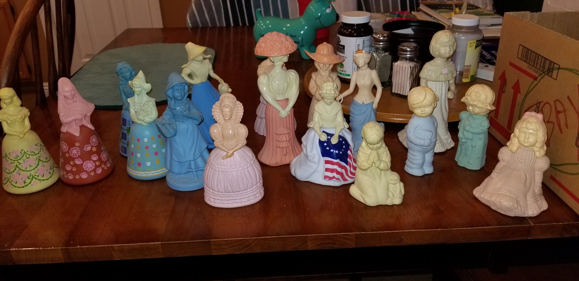 Avon Glass Perfume Dolls