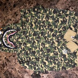 Green Bape Jacket 