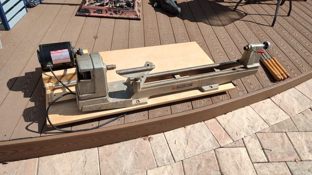 13 Inch Montgomery Ward Powr Kraft Wood Lathe