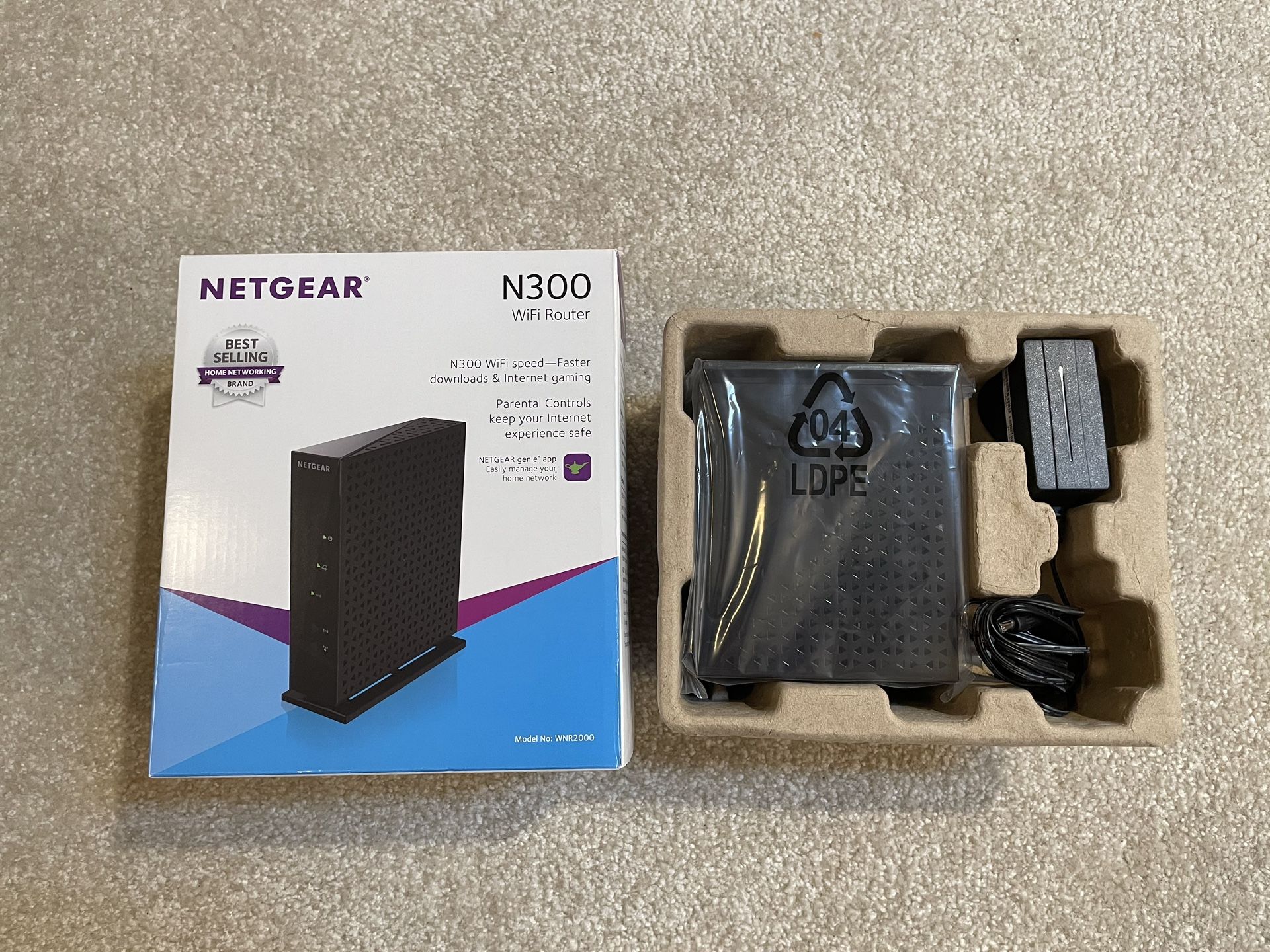 Netgear N300 WiFi Wireless Router