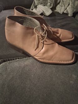Tan Leather Chukka Boots Kenneth Cole