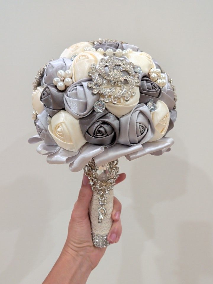 Wedding Bouquet For Bride Bridesmaids Fake Decorative Flowers