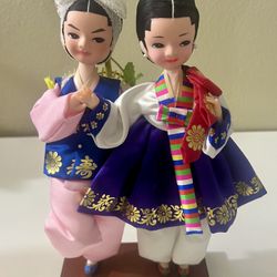 Korean ceremonial wedding dolls