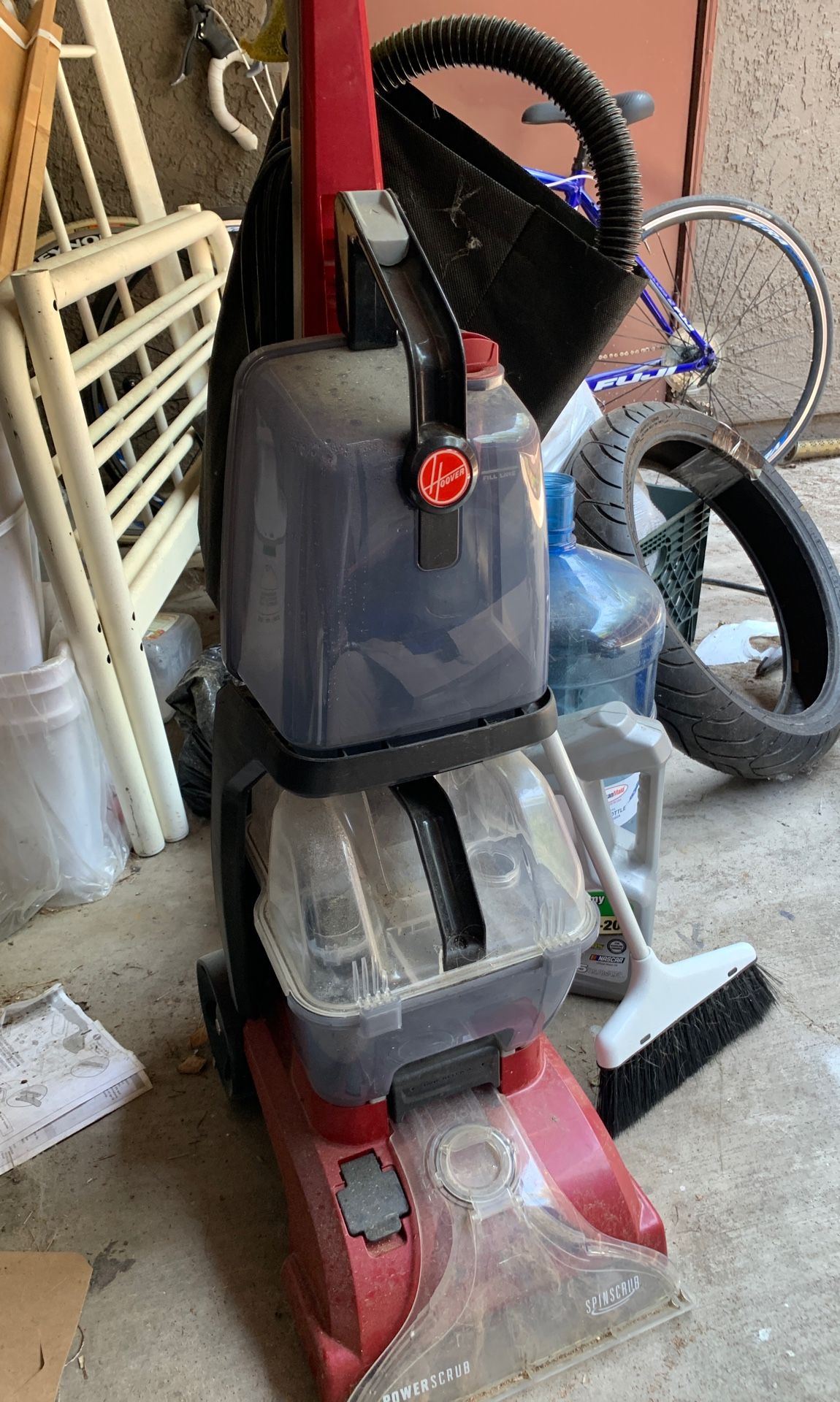 Good condition steam carpet cleaner vacuum