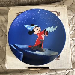 MICKEY MOUSE FANTASIA PLATE