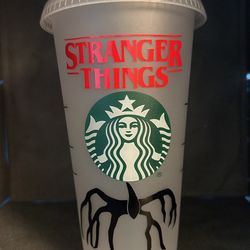 Stranger Things Starbucks Cup