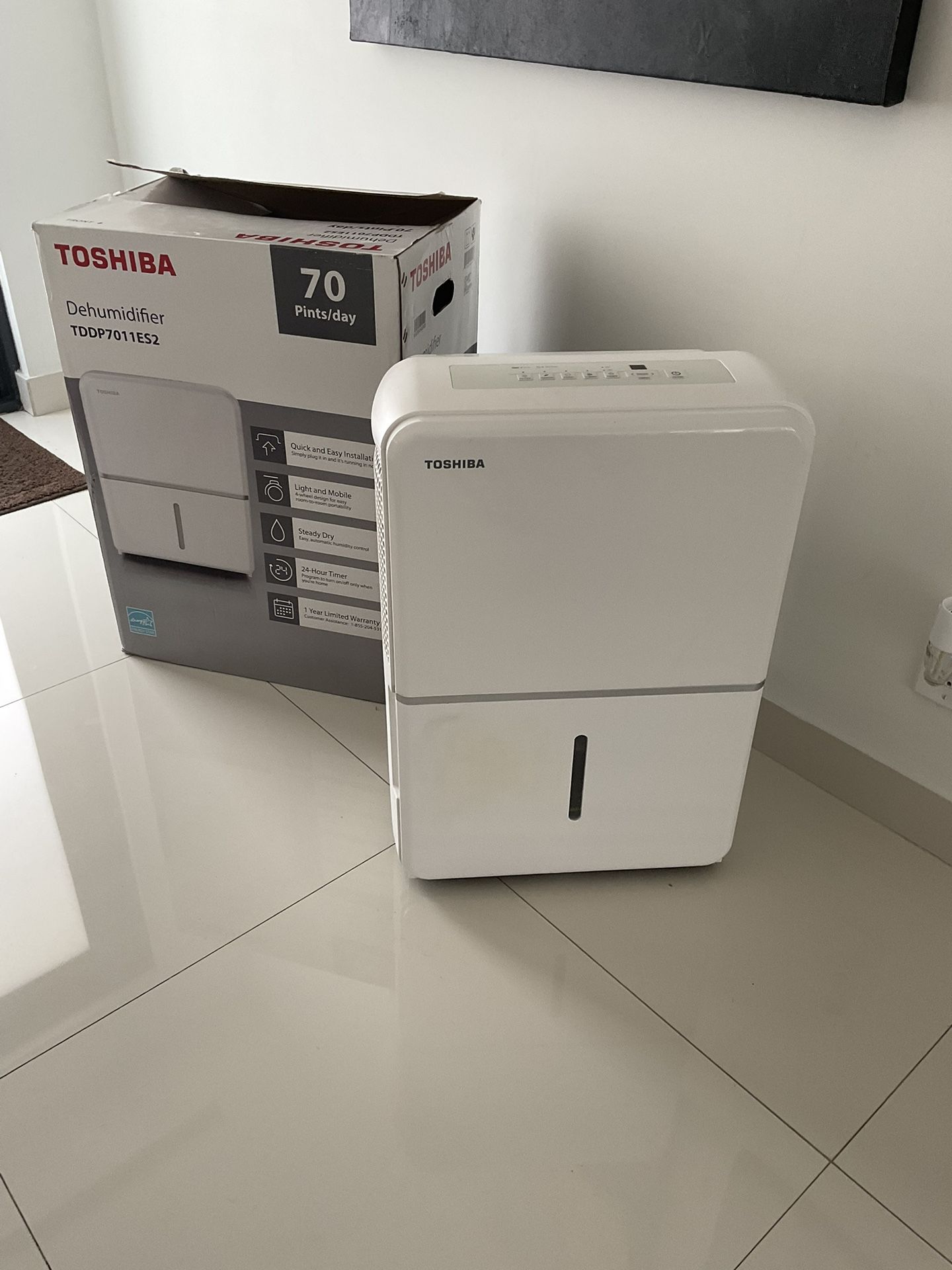 Toshiba Dehumidifier 