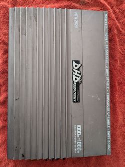 DHD amplifier