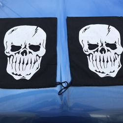 Warren Lotas Skull Shoe Bag/Mask 