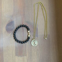 Live Fit Bracelet & Necklace 