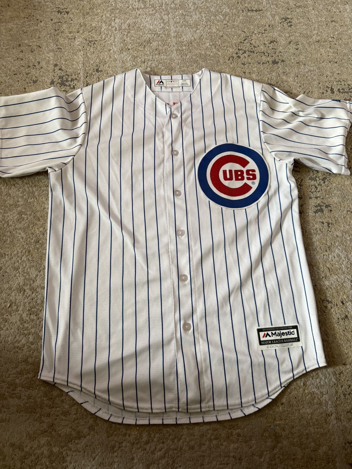 Vintage Authentic Majestic Chicago Cubs Kris Bryant Jersey Adult Size Medium, Not Sosa, Maddux, Dawson, Sandberg, Grace, Armstrong, Swanson, Hoerner