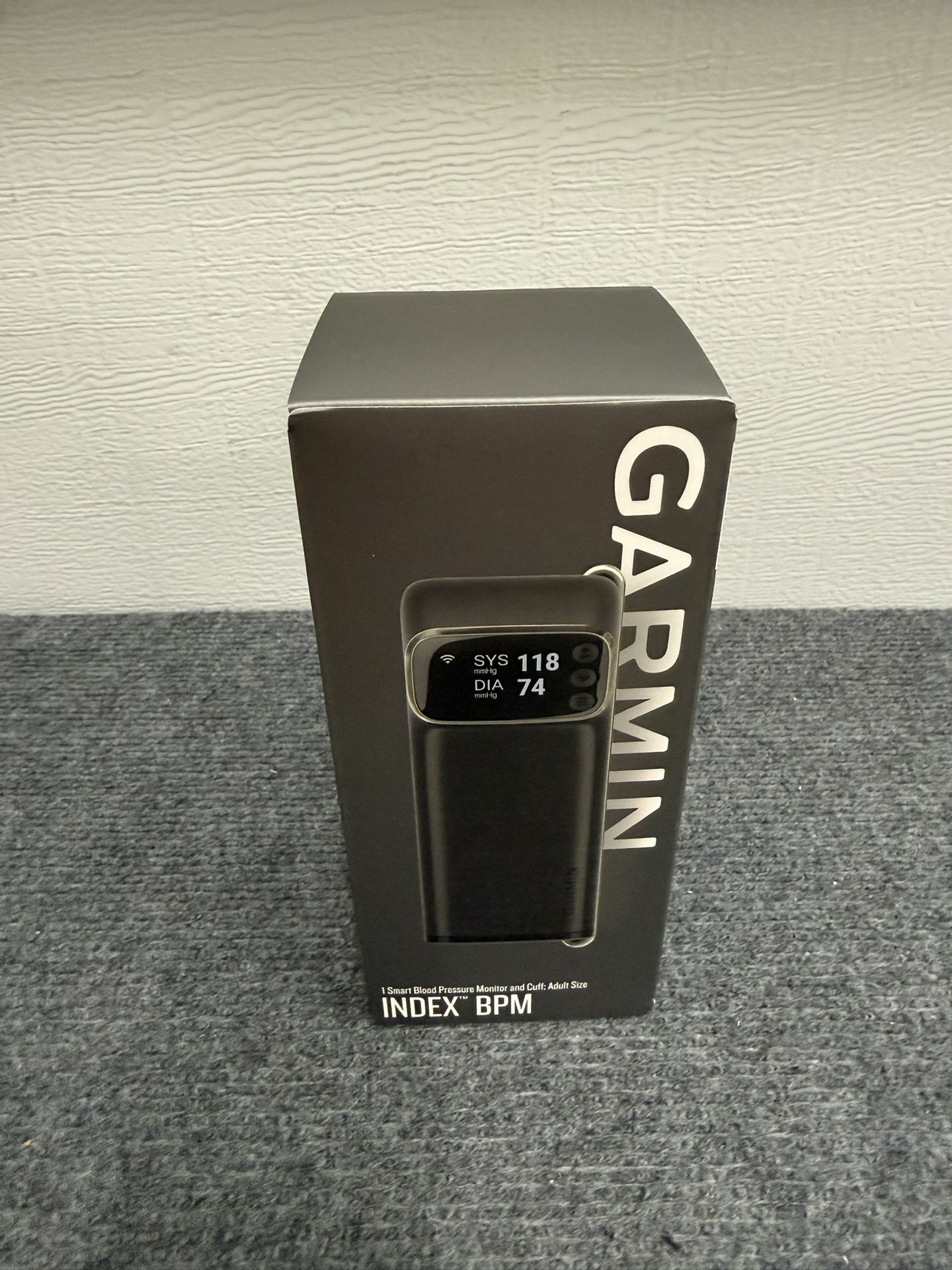 Garmin Index BPM WiFi Smart Blood Pressure Monitor Cuff - Brand New Sealed