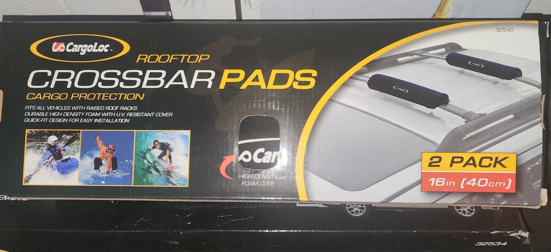Cargo Crossbar Pads 2-pack (New)