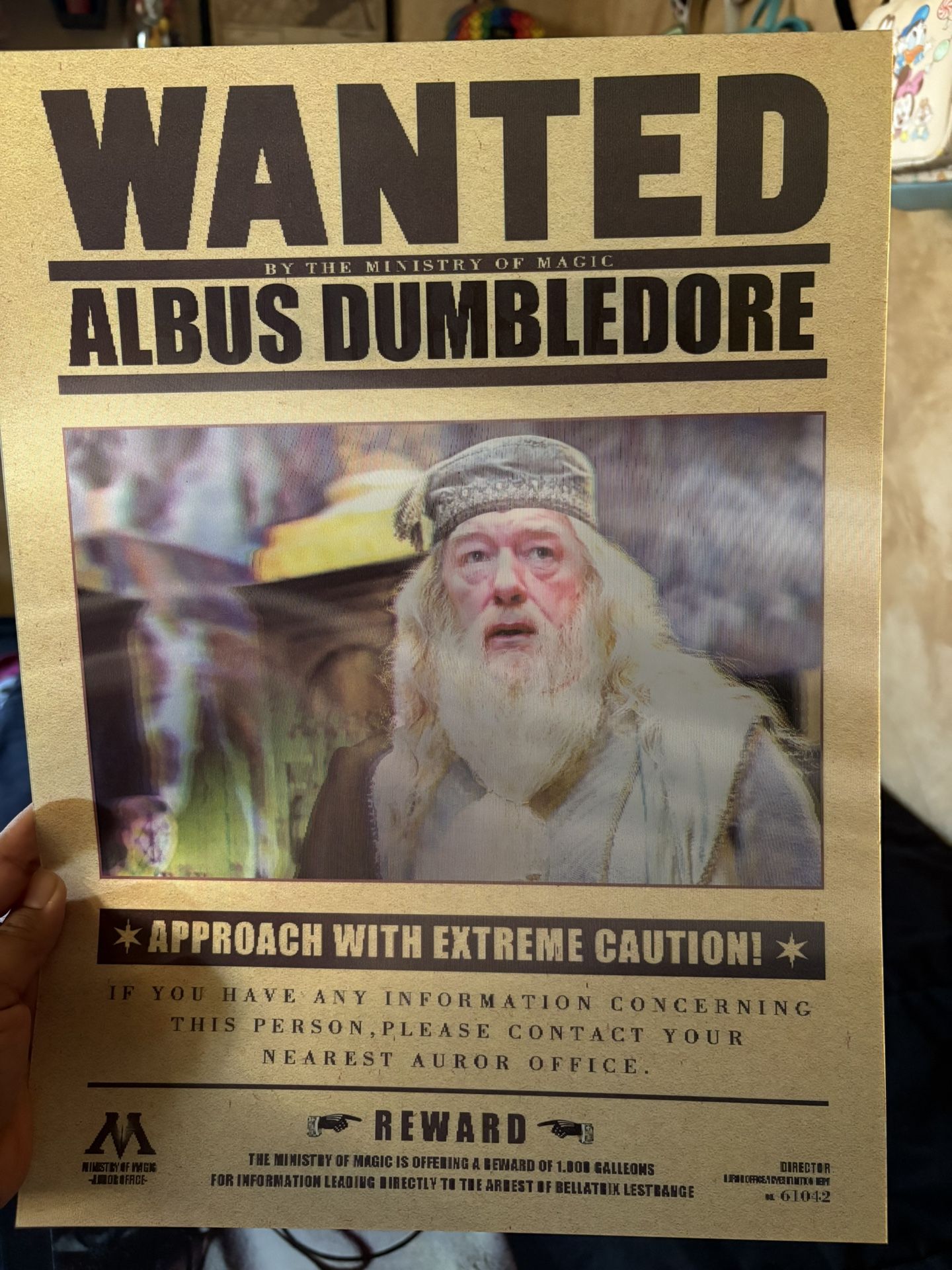 3D Harry Potter Movie Poster