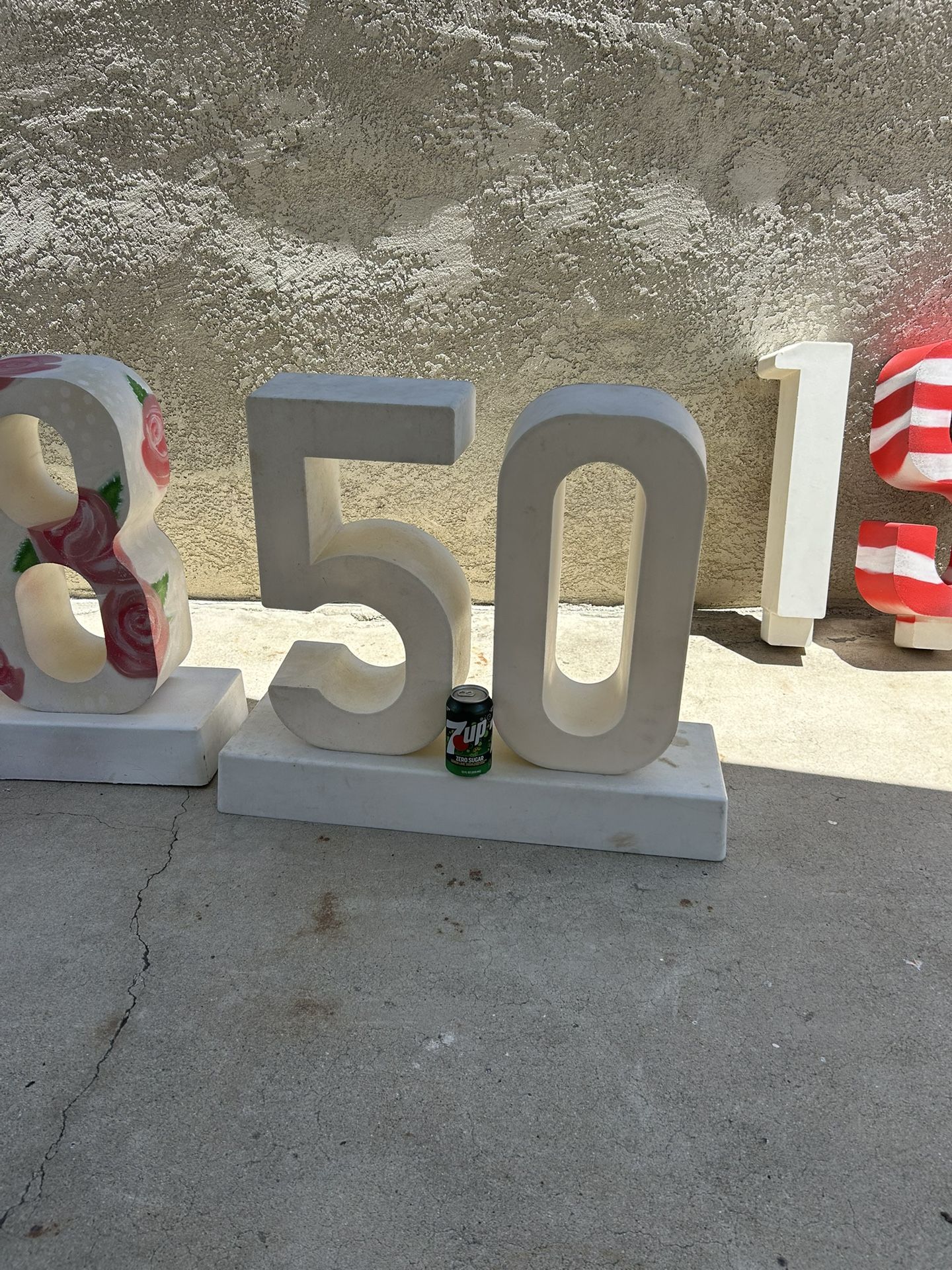 Birthdays, Anniversaries Large Interchangeable Numbers 