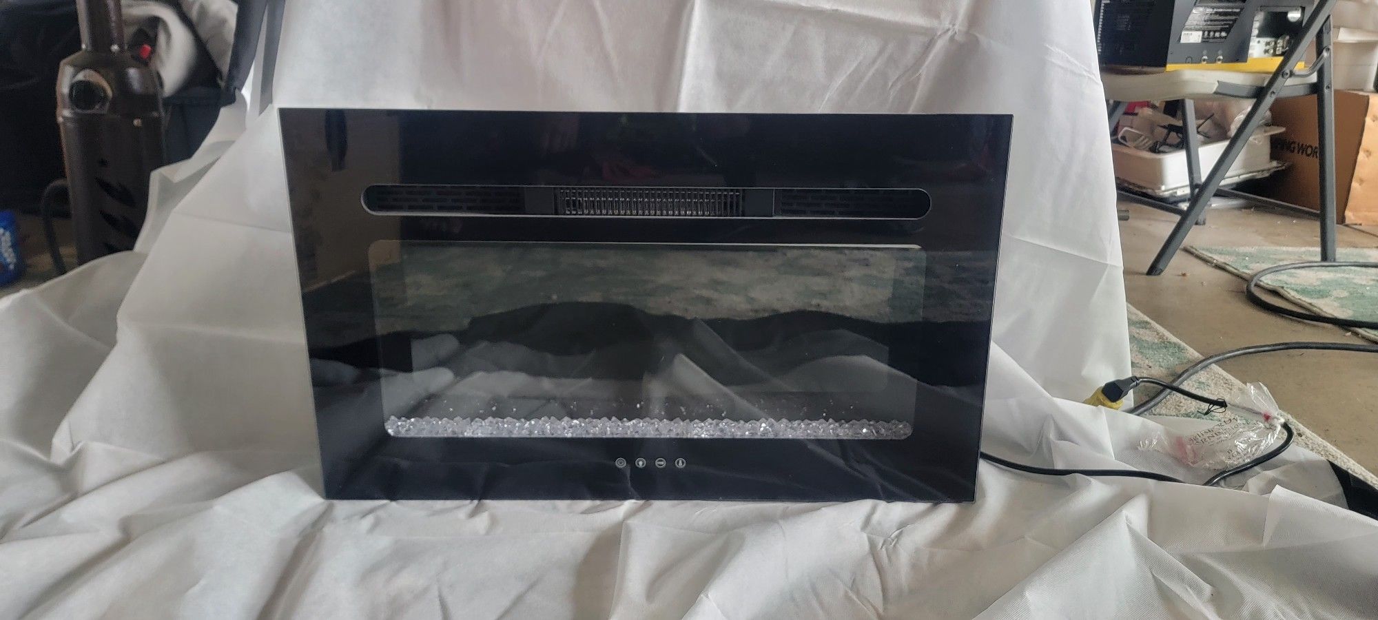 Brand New Greystone RV Electric Fireplace