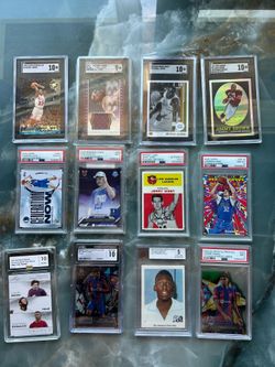 Psa graded cards SGC Beckett see pics jordan autos