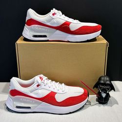 Nike Air Max SYSTM ‘White / University Red’: DS Deadstock Men’s Size 11