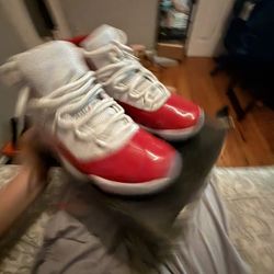 Cherry Jordan 11,s 