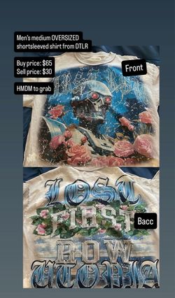 Oversized shortsleeved graphic tee