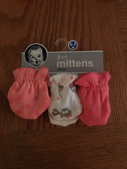 0-3 month mittens
