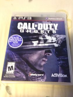 Call of. Duty. Ghost. PS3