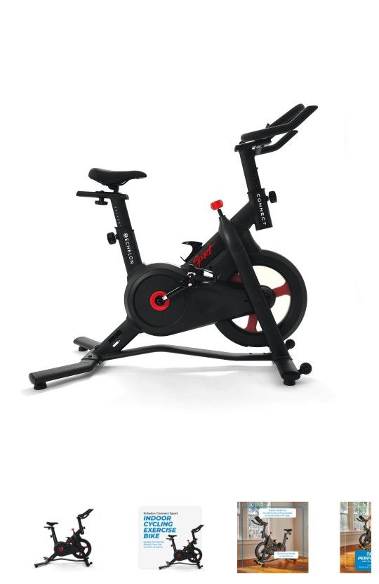 Echelon Connect Sport Indoor Cycling Exercise Bike & Mat