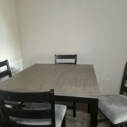 Grey Table Set