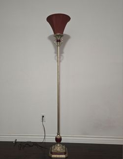 Vintage Style Torchiere Floor Lamp (66")