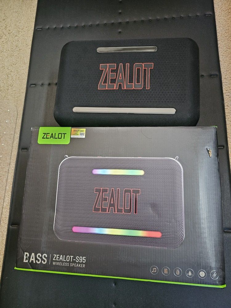 New Zealot S95 Bluetooth 120W Speaker With Lights
