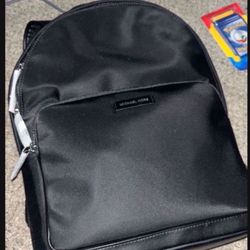 Michael Kors Everett Black Backpack