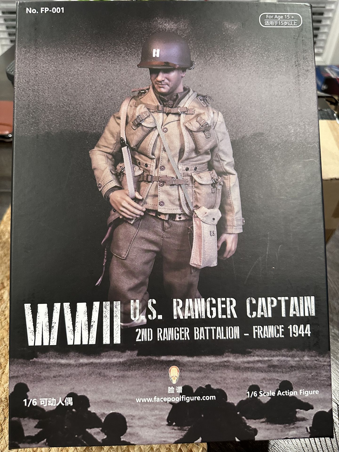 Facepool Ranger Captain 1/6 Captain Miller Saving Private Ryan