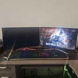 2 25 Inch Aoc Monitors 