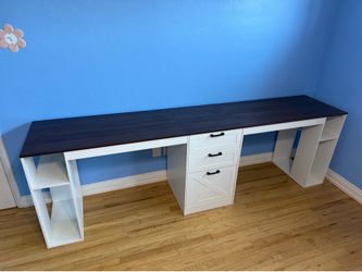 8.5’ Double Desk