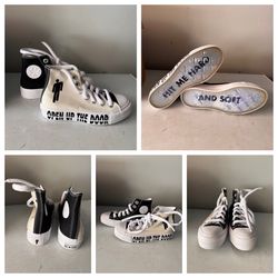 Eilish X Converse Chuck Taylor  High Top Sneakers Unisex