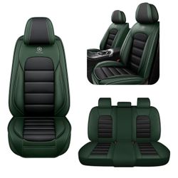 5 Seat Covers for Ford Bronco Sport 2021-2026 Breathable Car Seat Covers,Anti-Slip Waterproof Car Seat Protectors with Airbag,Automotive Vehicle Cushi