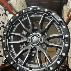 17x9 D680 Fuel Rebel 6x5.5 Matte Anthracite