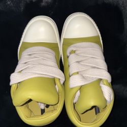 chunky rick owens yellow 